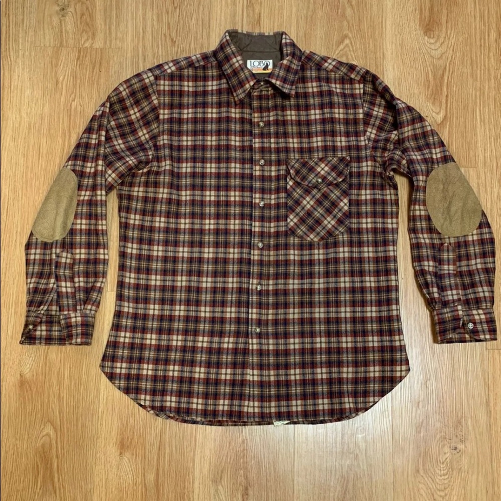 NWOT LOBO by Pendleton virgin wool flannel